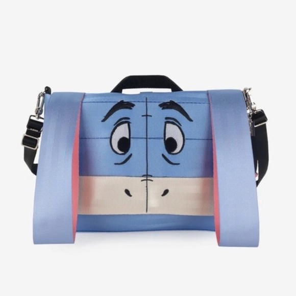 Harvey'S Seatbelt Bag Handbags - Harveys Disney Winnie the Pooh Eeyore Foldover Crossbody Bag – Brand New